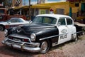 Old Chrysler New Yorker from 1954 of the North American police