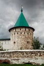 Old church of the ancient Russian city Royalty Free Stock Photo