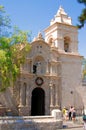 Old church in Arequipa, Peru, South America Royalty Free Stock Photo