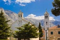 Old church at Baska Voda, Croatia Royalty Free Stock Photo