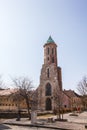 Old church in Buda Castle in Budapest