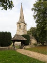 Old church in Cotswold district of England Royalty Free Stock Photo