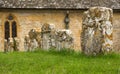 Old Church in Cotswold district of England Royalty Free Stock Photo