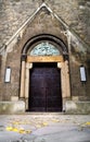Old church door Royalty Free Stock Photo