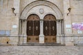 Old church door