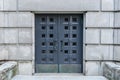 Old church doors, Montreal Royalty Free Stock Photo