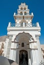 The old church of Emporio, Santorini, Greece