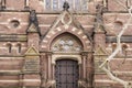 Old church entrance in New York Royalty Free Stock Photo