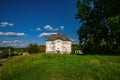 The old church is a fortress in Ukraine in the village of Sutkivtsi