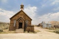 The Old Church at bodie Royalty Free Stock Photo