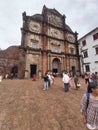 old church in goa Royalty Free Stock Photo