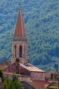 Old church in the historic centre of Stari Grad town on Hvar island Royalty Free Stock Photo