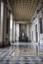 Interior of Basilica di San Giovanni in Laterano - Basilica of Saint John Lateran - in the city of Rome, Italy Royalty Free Stock Photo