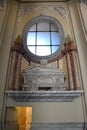 Interior of the Basilica di San Giovanni in Laterano - Basilica of Saint John Lateran - in the city of Rome, Italy Royalty Free Stock Photo