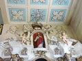 Old church interior, Lithuania Royalty Free Stock Photo