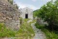 Old church at Kayakoy abandoned greek village, near Oludeniz beach, Fethiye