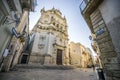 Old church in Lecce, Puglia, Italy