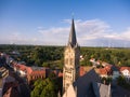 Old church Lucka medieval town Germany Thuringia