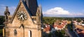 Old church Lucka medieval town Germany Thuringia