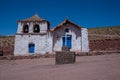 Old church in Machuca village. San Pedro de Atacama, Antofagasta, Chile