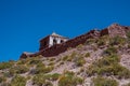 Old church in Machuca village. San Pedro de Atacama, Antofagasta, Chile Royalty Free Stock Photo