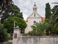 Old church in Sucuraj, Hvar island, Croatia Royalty Free Stock Photo