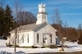 Old church in the Midwest Royalty Free Stock Photo