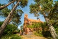 Old church in Nida, Lithuania Royalty Free Stock Photo