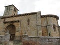 Old church of old Spanish village beautiful handcrafted stone