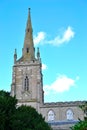 old church in Ombersley in Worcestershire, England, UK Royalty Free Stock Photo