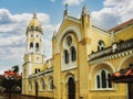 Old church in Panama city in Casco Viejo Royalty Free Stock Photo