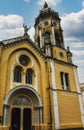 Old church in Panama city in Casco Viejo Royalty Free Stock Photo