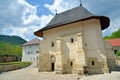 The old church of the Pangarati Monastery, Neamt county, Romania Royalty Free Stock Photo