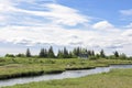 Old church Pingvellir National Park, Iceland Royalty Free Stock Photo