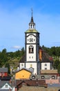 Church in Roeros, Norway Royalty Free Stock Photo