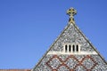 Old church roof hertforshire england