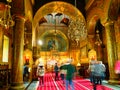 Old Church, Sinaia Monastery, Romania Royalty Free Stock Photo