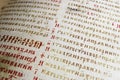 Old Church Slavonic Alphabet Royalty Free Stock Photo