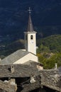 Old church spire in Susa no.1 Royalty Free Stock Photo