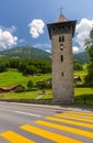 Swiss village Lungern, Switzerland Royalty Free Stock Photo