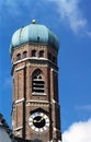 Old church tower in Munich Royalty Free Stock Photo