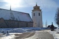 Old Church Town in Sweden