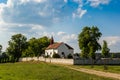 Old church - a typical medieval church in the countryside of Che