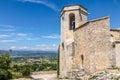 Old church in the village of Oppede-Le-Vieux Royalty Free Stock Photo