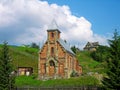 Old church in Vorokhta, Ukraine Royalty Free Stock Photo