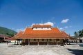 old church at Wat Sri Pho Chai Sang Pha temple in Loei province, Thailand (Temples built during the Ayutthaya period)