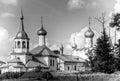 Old churches of rostov, Russia. Royalty Free Stock Photo