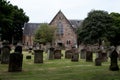 The Auld Kirk Churchyard in Ayr Scotland