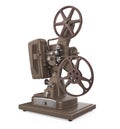 Old Cinema Projector Isolated Royalty Free Stock Photo