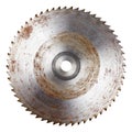 Old circular saw blade Royalty Free Stock Photo